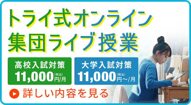 オンライン家庭教師 家庭教師のトライ